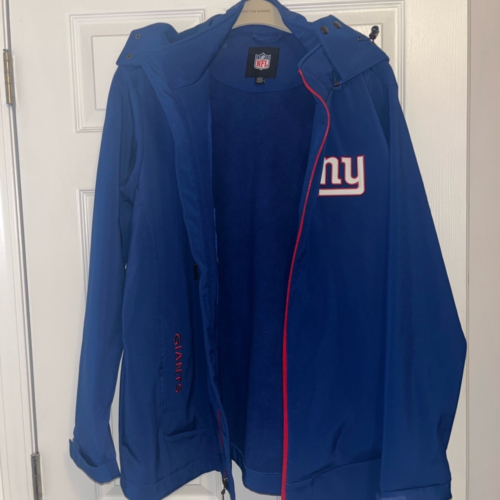 NY giants Jacket New York football nfl coat fleece NWOT